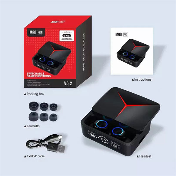 Professional Gaming Earbuds (M90 Pro)