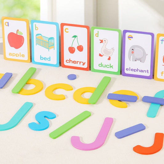 Wooden Letter Word Learning Game