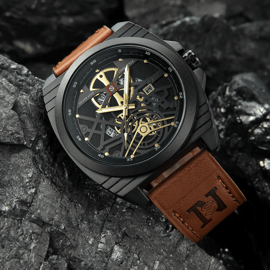 NS Luxury Calendar Quartz Watch (N927)