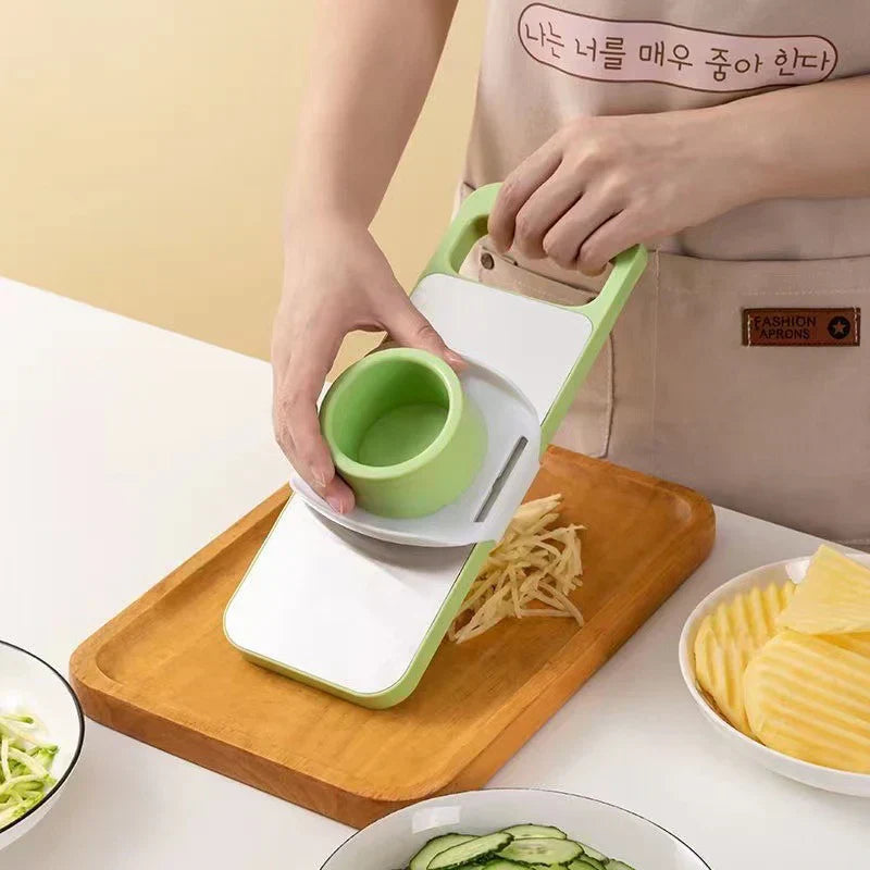 5-in-1 Multifunctional Manual Vegetable & Fruit Slicer