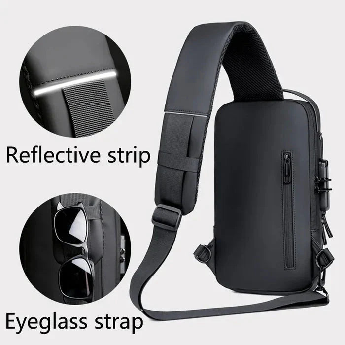 Anti Theft Luxury Chestbag