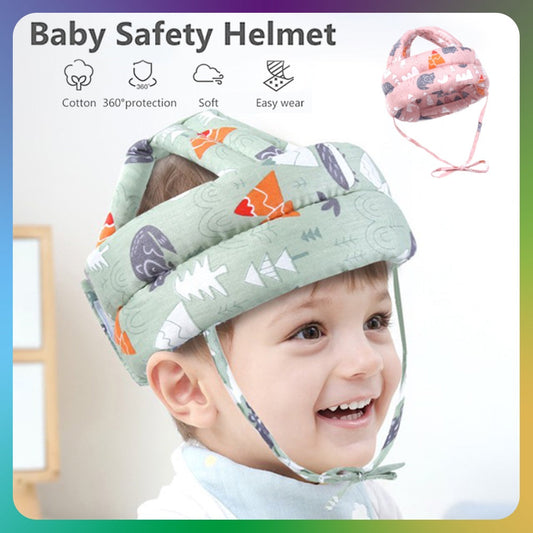 Baby Safety Helmet – Soft Anti-Fall Head Protector for Toddlers