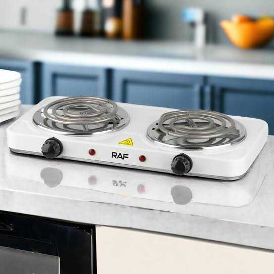 Double Electric Stove – Dual Burner Portable Cooking Plate