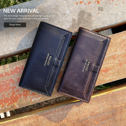 New Balisi Imported long Leather Wallet