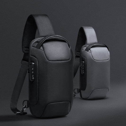 MetroEdge Chest Bag - Odyssey Sling Bag - Black