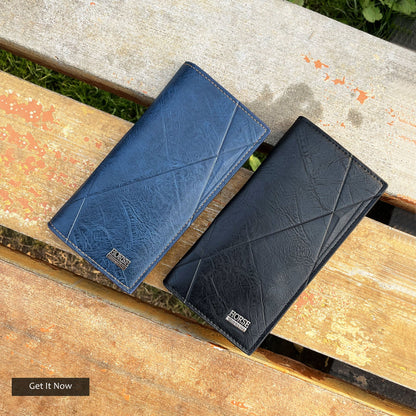 Imported Long Trifold Wallet For Cash & Cards