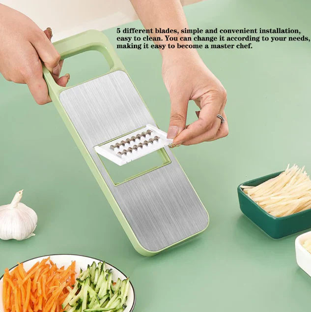 5-in-1 Multifunctional Manual Vegetable & Fruit Slicer
