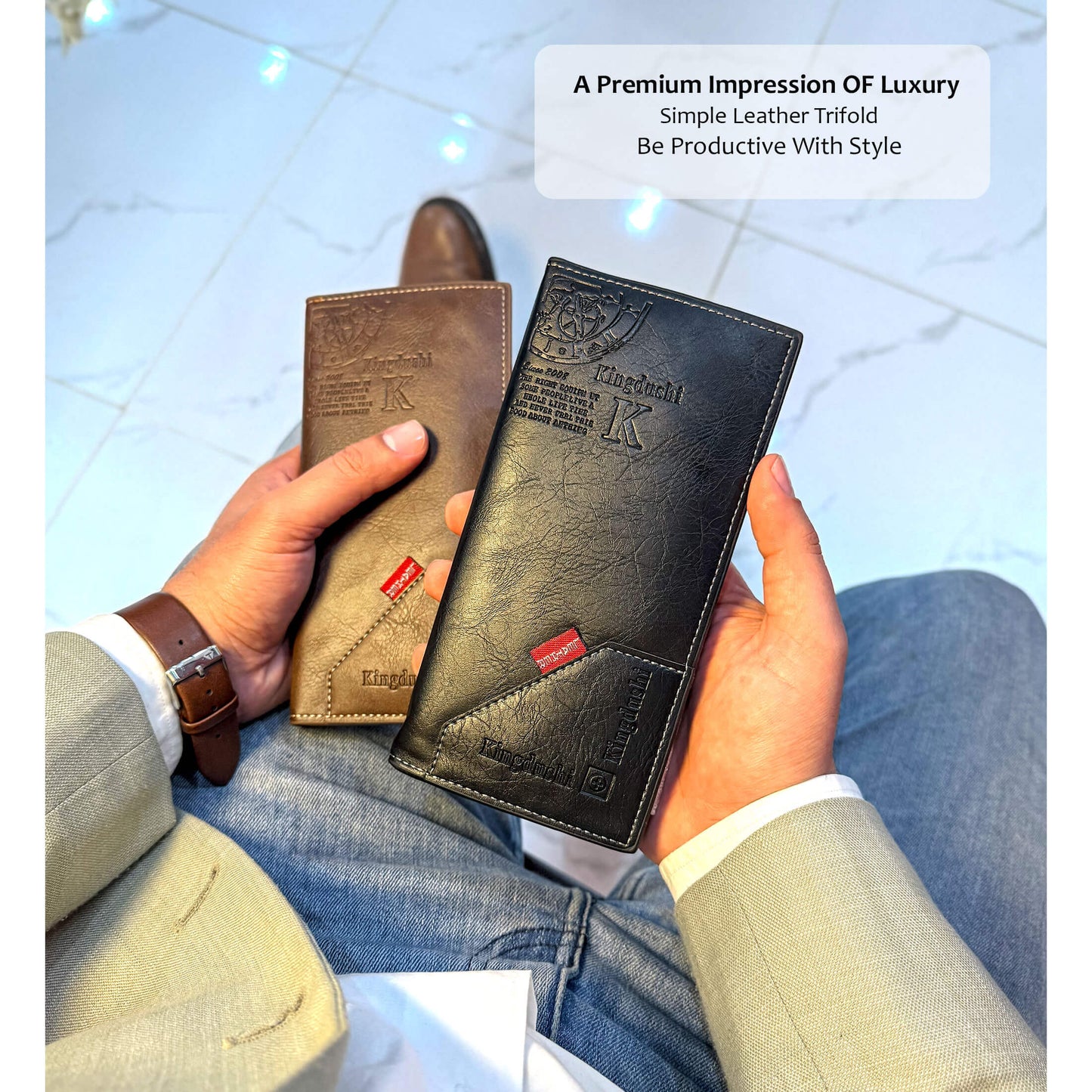 Kingdoshi Imported Branded Men Wallet