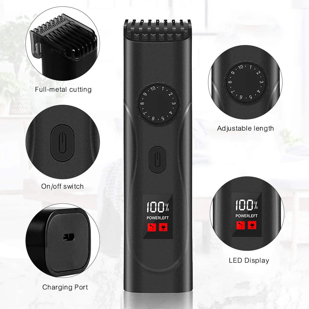 Professional Electric Hair Clippers/Shavers ( Imported )