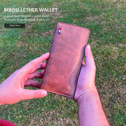 Bibosi Branded Imported Leather Wallet (Copy)