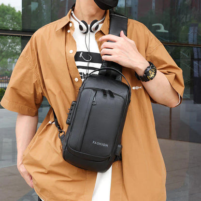 Fashion Leather Men's Shoulder Bags