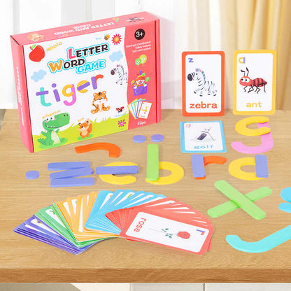 Wooden Letter Word Learning Game