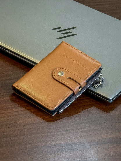 Crafted Imported Zipper Wallet