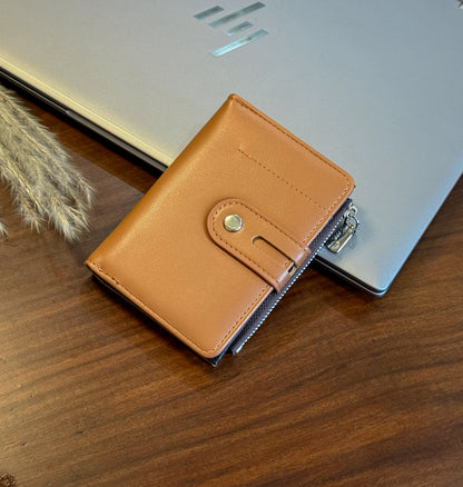 Crafted Imported Zipper Wallet