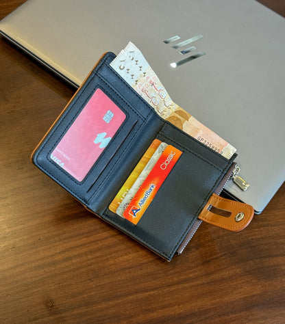Crafted Imported Zipper Wallet
