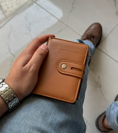 Crafted Imported Zipper Wallet