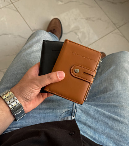 Crafted Imported Zipper Wallet