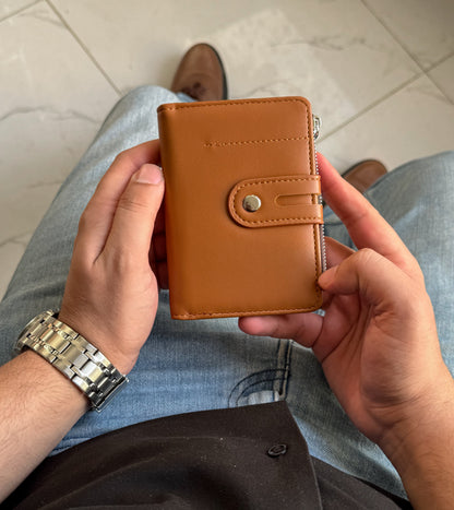 Crafted Imported Zipper Wallet