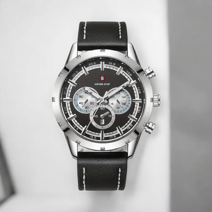 Men's Luxury Classic Quartz Watch with Chronograph, Calendar & Luminous Features (Copy)