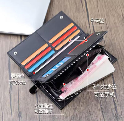 PU Long Leather Wallet
