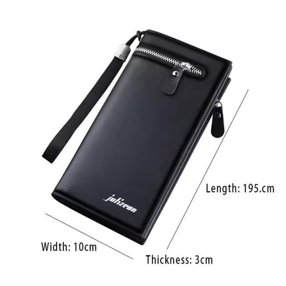 PU Long Leather Wallet – Premium Style &amp; Everyday Convenience