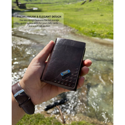 New Imported Trifold Leather Wallet