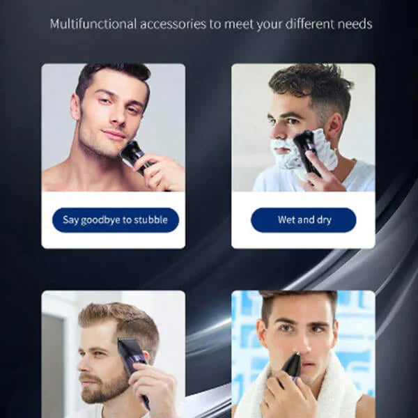 Multi-Functional 3 in 1 Hair Trimming Rechargeable