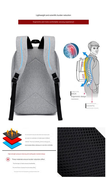 ANACRO Multifunctional Laptop Backpack