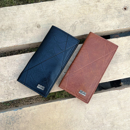 Imported Long Trifold Wallet For Cash & Cards