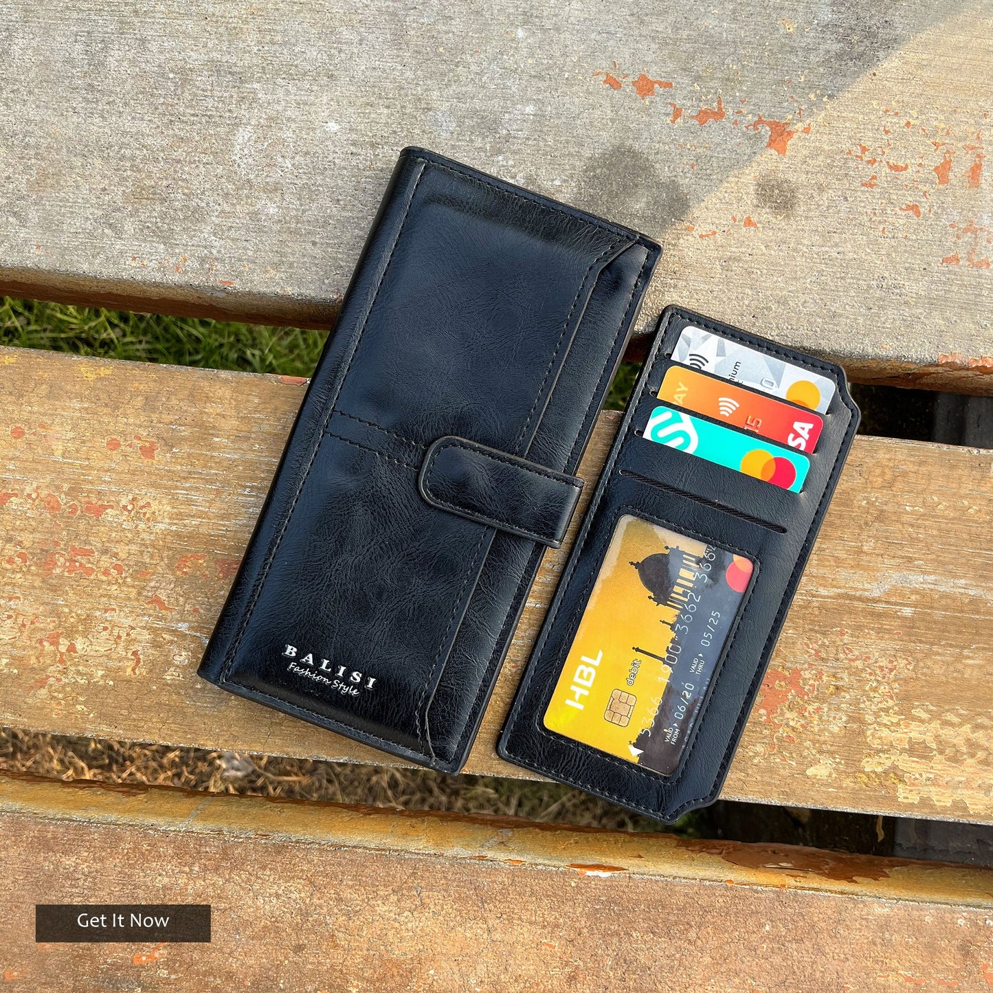 Original Balisi Genuine Leather Long Wallet