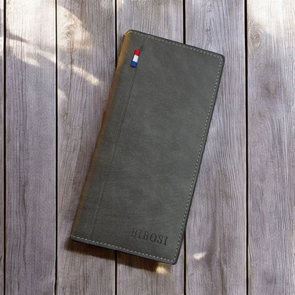 Bibosi Branded Imported Leather Wallet (Buy 1 Get 1 Free)