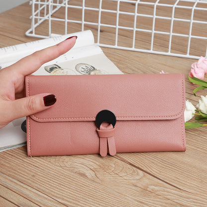 New Design Women Long Leather Wallet (Purse)
