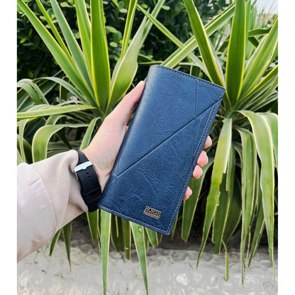 Imported Long Trifold Wallet For Cash & Cards