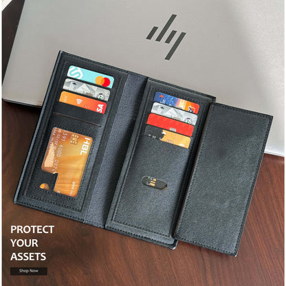 Elite Long Leather Wallet (Imported)