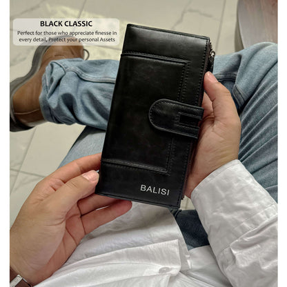 Imperial Zip Leather Wallet