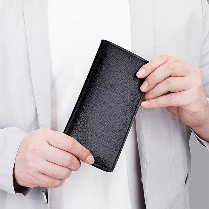 Men's RFID Imported Branded Slim Wallet (Buy 1 Get 1 Free)